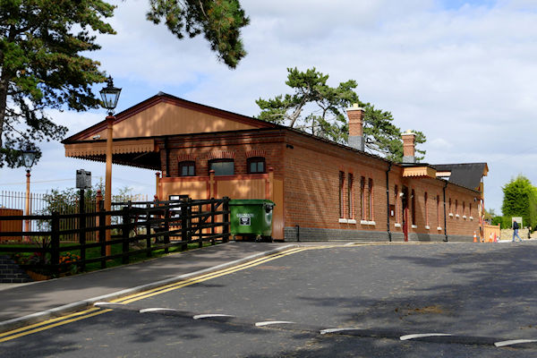 Broadway GWSR station as rebuilt rebuilt in style of original - Tim Edmonds