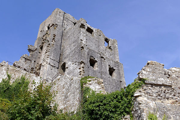 Corfe Castle keep - Tim Edmonds