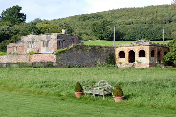 Cothelstone Manor Banqueting  Hall and Loggia. - Tim Edmonds