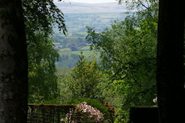Castle Drogo Dartmoor vista from garden gate - Tim Edmonds