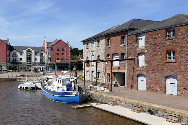 Exeter Canal Basin - warehouses - Tim Edmonds