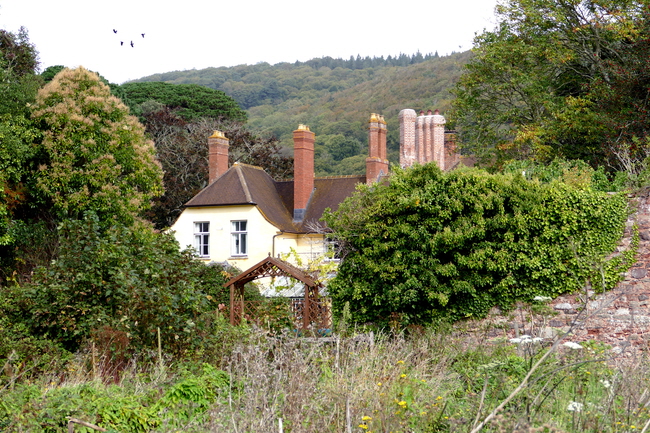Holnicote Estate house from  walled garden - Tim Edmonds