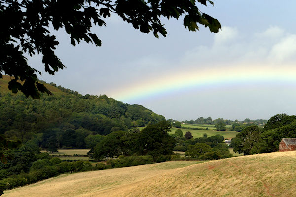 Rainbow during  WSNTA visit - Tim Edmonds