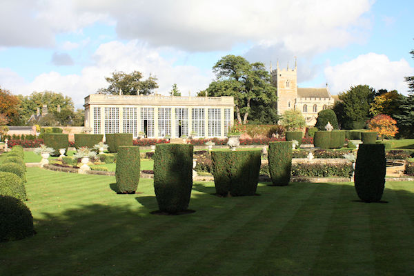 Arboretum and Church in the grounds of Belton House - Ivor Jones